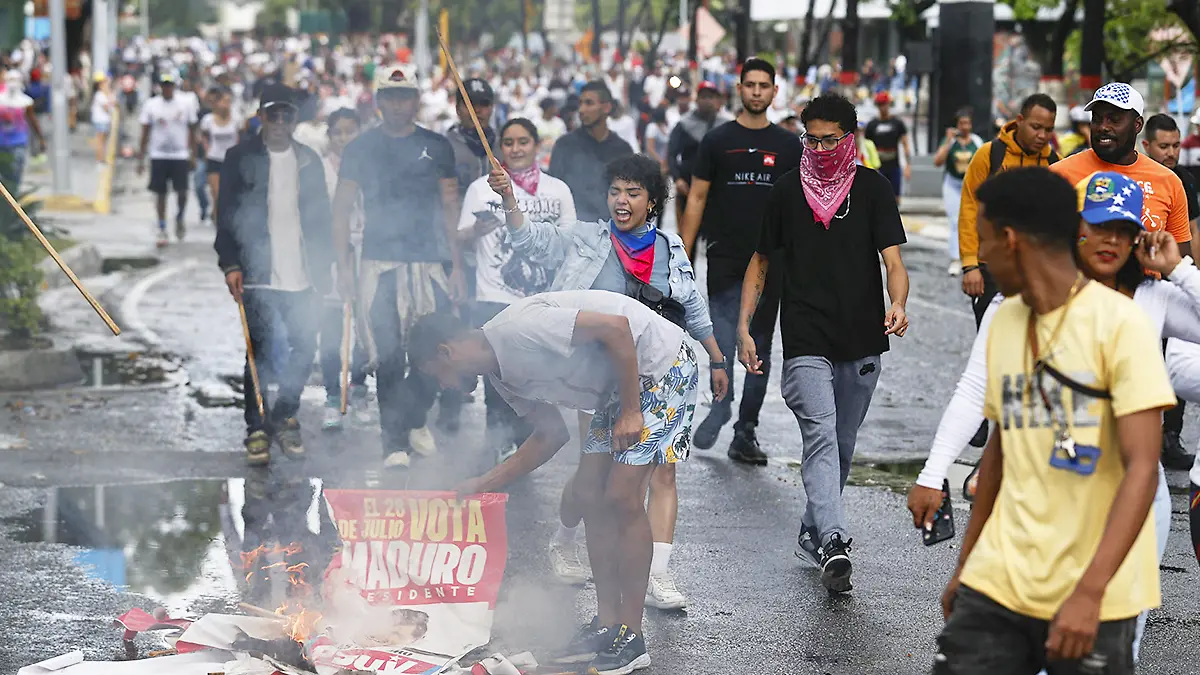 Protestas Venezuela van 24 muertos